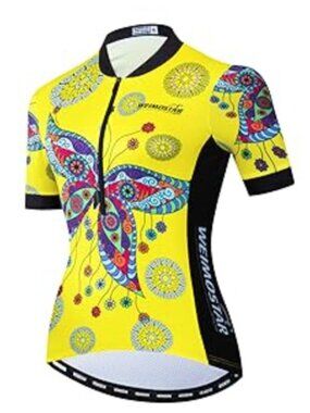 Weimostar Women's Butterfly Cycling Jersey